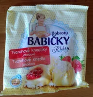 Mängden socker i Tvarohové knedlíky jahodové