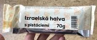 Mängden socker i Izraelská halva s pistáciemi
