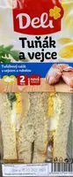 Mängden socker i Tuňák a vejce