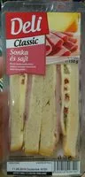 Mängden socker i Sonka és sajt