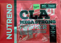 Mängden socker i CLA Mega Strong Powder, ananas + hruška