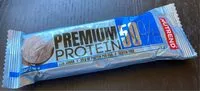 Mängden socker i Premium protein bar - Kokos