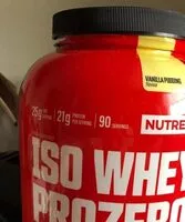 Mängden socker i ISO Whey Prozero pudinková vanilka