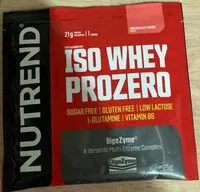 Mängden socker i Iso Whey Prozero Jahodový cheesecake