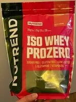 Mängden socker i ISO WHEY PROZERO, slaný karamel