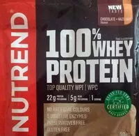 Mängden socker i Chocolate + hazelnut, 100% whey protein