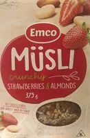 Mängden socker i Musli crunchy