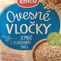 Mängden socker i Ovesné vločky jemné s vlákninou