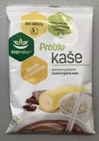 Mängden socker i Probio kaše banán s čokoládou