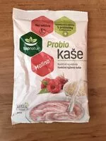 Mängden socker i Probio kaše malina