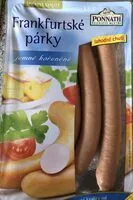 Mängden socker i Frankfurtské párky jemně kořeněné