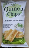 Mängden socker i Quinoa Chips CREME FRAICHE