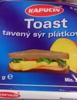Mängden socker i Toast tavený sýr plátkový
