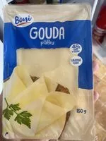 Mängden socker i Gouda plátky
