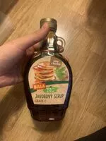 Mängden socker i Javorový sirup