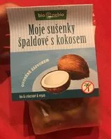Mängden socker i Moje sušenky špaldové s kokosem