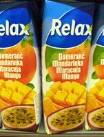 Mängden socker i Pomeranč, Mandarinka, Maracuja, Mango