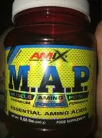 Mängden socker i Muscle amino power