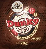 Mängden socker i Amix Dunky Zero Mr Poppers 1 rosquilla x 70 gr