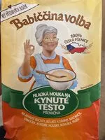 Mängden socker i Hladká mouka na kynuté těsto pšeničná