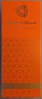Mängden socker i Kousky kandovaného pomeranče v hořké čokoládě