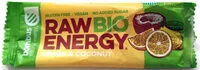 Mängden socker i Raw bio energy lemon and coconut