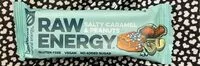 Mängden socker i Raw Energy - Salty Caramel & Peanuts