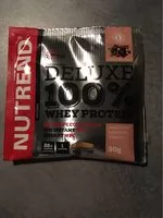Mängden socker i DELUXE 100% whey protein čokoláda lískové ořechy