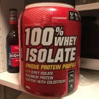 Mängden socker i 100% WHEY ISOLATE jahoda