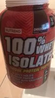 Mängden socker i 100% WHEY ISOLATE, čokoláda