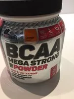 Mängden socker i BCAA Mega Strong Powder pomeranč