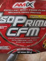 Mängden socker i Isop time cfm