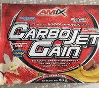 Mängden socker i Carbojet Gain vanilka