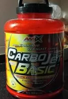 Mängden socker i CarboJet Basic - jahoda