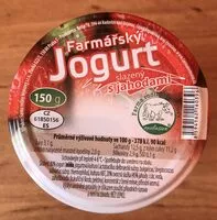 Mängden socker i Farmářský jogurt slazený s jahodami