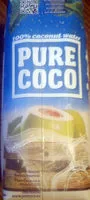 Socker och näringsämnen i Pure coco