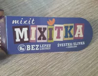 Mängden socker i mixitka švestka a čokoláda