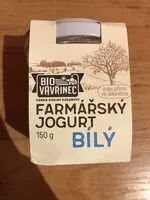 Mängden socker i Farmářský jogurt bílý BIO
