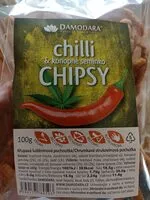 Mängden socker i Chilli & konopné semínko Chipsy