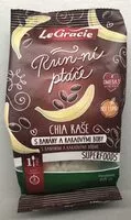 Mängden socker i Chia kaše s banány a kakaovými boby