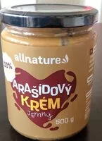 Mängden socker i Arašídový krém jemný