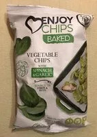 Mängden socker i Chipsy se špenátem a česnekem