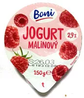Mängden socker i Jogurt malinový