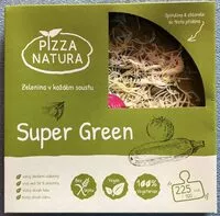 Mängden socker i Super green pizza