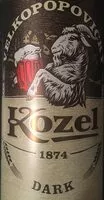 Mängden socker i kozel dark