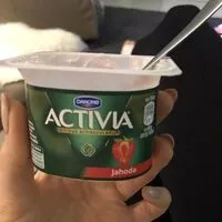 Mängden socker i Activia jahoda