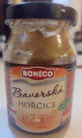 Mängden socker i Bavorská hořčice