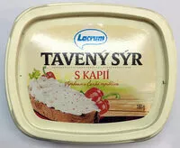 Mängden socker i Tavený sýr s kapií