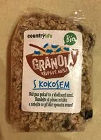 Mängden socker i Granola s kokosem