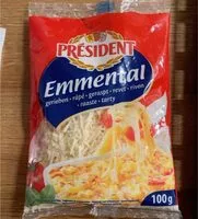 Mängden socker i Emmental gerieben